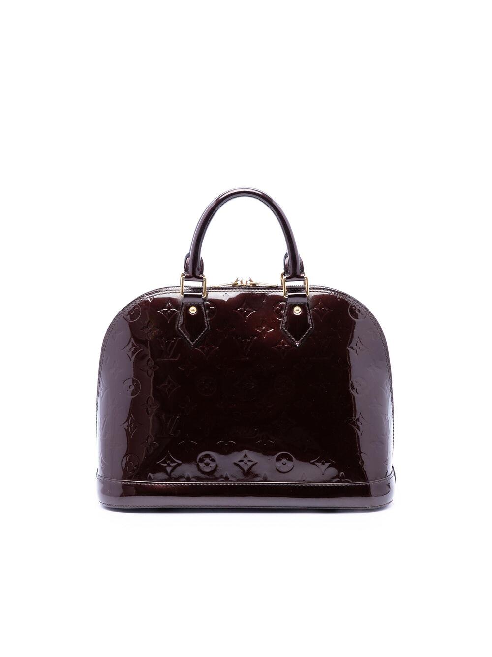 Louis Vuitton Alma Handbag Vernis Pm #376522L87B